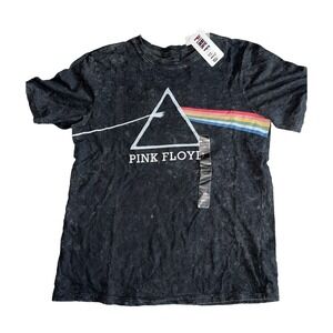 PINK Floyd Boys' Short Sleeve T-Shirt‎ SizeL(10/12) Black Soft Acid Wash